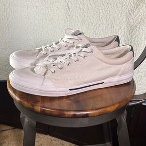 Sperry Off-White Canvas Sneakers